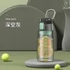 Bottiglie d'acqua Coppa di plastica Summer Sport portatili di grande capacità portatili