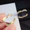 Luxury Diamond Stud Designer Earrings Women Stainless Steel Earrings The Snake Studs Brand Letter Earring Jewelry Valentine Day Wedding Party Gifts