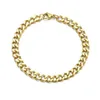 Chain High Quality Stainless Steel Bracelets For Men Blank Color Punk Curb Cuban Link Chain Bracelets On the Hand Jewelry Gifts trend d240419