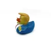 Creative Pvc Trump Ducks Bath Floating Water Toy Party Supplies Funny Toys Gift ZZ