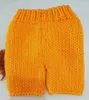 Handmade Crochet Costume Halloween Poshoot for Baby Boy Pography Props Outfits born Babies Gifts 0-6M Lion Pants Set 240418