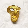 Brooches Vintage Design Alloy Plated Golden/silver Face Shaped Brooch For Women Fashion Jewlery Evening Dress Accessory