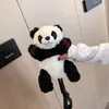 Sacs à bandouliers 3d Panda Sac Femmes Messager décontracté en peluche cross-bobal