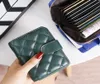 2022 Kortplånbok Korthållare Designer Purse Coin 20SS Girl Womens Luxurys Folding Hand Bags Classic Lady Lady Clutch Fashion Sty5134772