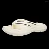 Sandals 2024 Men's Flip Flops Summer Anti Slip Outdoor Garden Comfortable And Soft Beach Slippers Thick Soles