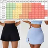 Cloud Hide Mini Safe Sports Falda de entrenamiento Faldas de tenis para mujeres Dancing Fiess Shorts High Wisting Rápido Running Skorts