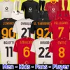 23 24 DYBALA AOUAR Soccer jerseys TOTTI maglia Pellegrini belotti 2023 2024 Football shirts MANCINI men kids kit EL SHAARAWY Uniform RoMaS Player fans LUKAKU fourth