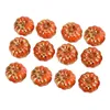 Fleurs décoratives 12pcs Pumpkins artificiels Mini simulation Modèle de citrouille pour Halloween Table Toppiece Piece d'automne Automne Saison d'automne