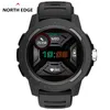 North Edge Mars 2 Full TFT -skärm Touch Smart Watch Men Blodtrycksövervakning App Control IP68 Digital Outdoor Sports Watch