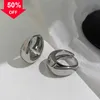 boucles d'oreilles créateurs de mode Boucles d'oreilles pour femme plaquée argent cercle de cerceau de cerceau de cerceau bijoux bijoux de haute qualité rétro 0wzu