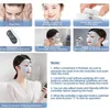 Ansiktslyftningsvibration Massager Electronic EMS Mask Face Brighten Mask Beauty Machine Skin Fuktighet Anti Wrinkle Mask 240407