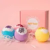 Bubble Bath 100g Bath Salt Ball Gas Pinball Bath Salt Ball Bath Salt Bath Bomb Salt Original Materials Two-Color Explosive d240419