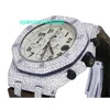 Audemar Pigue Luxury Watches Men's Automatic Watch Mens Audemar Pigue Royal Oak Sea Wildlife Park 42 mm Diamond Watch FN2Z