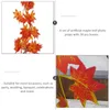 Decorative Flowers Maple Cane Halloween Wreath Party Po Props Simulation Wedding Artificial Leaf Outdoor