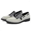 Scarpe casual marca italiana slittamento moca