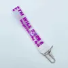 Chaozhou Brand offs Key Chain Plastic Transparent Dropper Three-dimensional Letter Pvc Mobile Phone Pendant