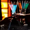 6Pc 120/150ml Colorful Champagne Glass Creative Flute Goblet Beach Glasses Crystal Cocktail Wine Cup With Base Bar Party Drinkware