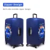 Accessoires reizen rond het woord koffer beschermende deksels dikke elastische bagagerekselbeschermer voor 18 "32" Bagage Travel Bag Case 262