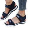 Flats Women Sport Sandals Summer Scarpe Casual Slipisti Mash Mesh Walking Running Beach Trend Femme Zapatos 240412