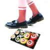 Women Socks 4 Pairs Food Sushi Cotton Men's And Women's Interesting Fashion All-match Gift Box Packaging Student Gifts