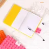 Creative Fun Candy Color Building Blocks Soft Silicone Shell Notebook Söt student Stationery Journals Bokkontorstillbehör