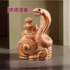 Figurine decorative in legno pesca dodici dodici zodiacale in legno intagliato bue tigre drago serpente cavalle di pecora da pecora da scimmia tavolo da maiale di pollo