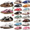 Designer campus shoes Casual sneakers Leopard pink green Beige black white Gum grey mens trainers sports platform Tennis shoes size 5-11