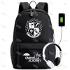 Sacs The Umbrella Academy Teenage Girls Boys Backpack Students Sacs Sacs Sacs Patché