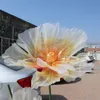 Large Scale Simulated Silk Screen Flower Outdoor Activity, Wedding Decoration, Gradually Changing Color Guide, Simulated Flower Mall Scenery