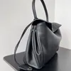 Latest 2024 WOMEN RODEO HANDBAG Luxury Designer Smooth Calfskin Shoulder Bag Aged Silver hardware Turn Lock Closure Tote Crossbody Bag Top Quality 10A