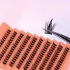 160 Rows Cluster Lashs Faux Cllushes Cluster Extension des cils naturels 3d Russie Strip individuel Clluster Cluster Makeup