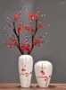 Vases Ceramic Flower Arrangement Decorations Dining Tables Living Rooms Hallways TV Cabinets Dry