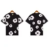 Denim Teaesshirts Designer de luxo masculino Mulheres camisetas de manga curta Impressão de verão Roupedwig Moda de moda casual CloTle Clovle 4061