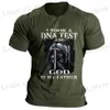 Men's T-Shirts Vintage T-Shirt MenS 3D Knight Print T Shirt Summer Strt Hip Hop Oversized Short Slve Tops Ts Shirt Man Clothing Camiseta T240419