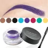 Enhancers Handaiyan 12 färger Eyebrow Gel Colorful Eyebrow Cream Eyebrow Dye Lim No Fading Waterproof Long varaktigt bryn Makeup Cosmetics