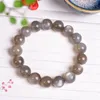 Bracelets de liaison bracelet en pierre de lune naturelle cristal reiki guérison bijourie de bijoux cadeau pour les femmes 1pcs 9/12 mm