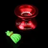 Yoyo Eboyu Magic Yoyo Red T5 Alloy Aluminium Professional Yo-Yo Yoyo Ball Gift Toy för barn