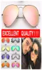 Męskie pilotażowe okulary przeciwsłoneczne marka okularów przeciwsłonecznych mody Sun Glasse des lunettes de Soleil Eyeware UV Protection Mirror Glass3111668