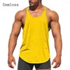 Tobs de débardeur pour hommes Dernier streetwear masculin à hommes décontractés 2024 style européen et américain Running Sports Vest sans manches Tshirt