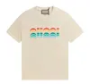 Summer Designer T Shirt Mens Women Stylist Shirt For Man Designer Casual Short Sleved Letters Printed T-shirt Women Odzież S-4xl 2024 Multi styl