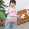 Taschen Neue Kindergartenschule Jungen und Mädchen süße Cartoon -Rucksack Dinosaurier Kinderbeutel