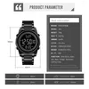 腕時計Skmei 1611 Luxury Digital Watch for Men Sports Countdown Waterproof Electronic Wristwatch Mens Stopwatch Clock 2004 reoj