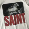 T-shirts masculins grenouille Drift Saint Michael Fashion Astronaute Graphiques Imprimé Vintage Vintage 100% coton Tops surdimensionnés en vrac T-shirt pour hommes J240419