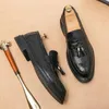 Dress Shoes 2024 Men Handgemaakte Loafers Crocodile Patroon Silver Flats Leather Oxfords Formele Zapatos HOMBRE A137