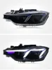 Pełna reflektor LED dla BMW 3Series F30/F35 20 13-20 18 320 325 DRL Dynamiczny sygnał dzienny