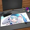 Мышиные накладки запястья отдыхает HoloLive Gawr Gura Kawaii крупный Mousepad Game Mouse Pad Gamer Big Mouse Mouse Mite PC Computer XXL Carpet Mause Mause Mate Mat Y240419