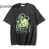 24S High Street Half Riceed Bruce Lee Momemorative Print, изношенная модная футболка с коротким рукавом