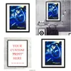 Paintings Framed Poster 2001 A Space Odyssey 2 Picture Frame P O Paper Print Wall Art Painting Drop Delivery Home Garden Arts Crafts Dhrgi