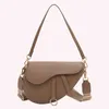 Shoulder Bags PU Leather Fashion Sling Bag Two Straps Women Mini Hobo Waterproof Saddle Large Capacity Ladies Top Handle