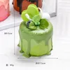 Dekorativa blommor 1st Simulering Round Jam Cake Fake Bread Model Toy Ornaments Props Kitchen Decoration Pography Cabinet Food